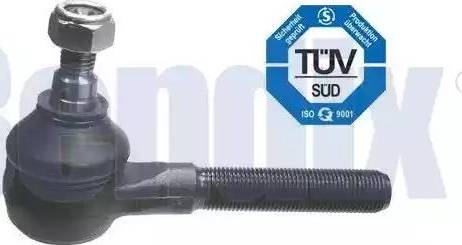 BENDIX Braking 040736B - Наконечник рульової тяги, кульовий шарнір autozip.com.ua