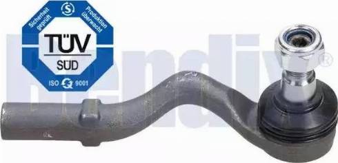 BENDIX 040738B - Наконечник рульової тяги, кульовий шарнір autozip.com.ua