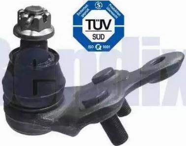 BENDIX Braking 041461B - Шарова опора, несучий / направляючий шарнір autozip.com.ua