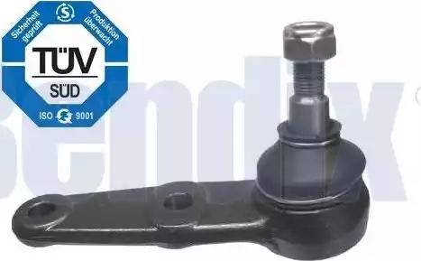 BENDIX Braking 041407B - Шарова опора, несучий / направляючий шарнір autozip.com.ua