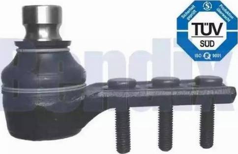 BENDIX 041390B - Шарова опора, несучий / направляючий шарнір autozip.com.ua