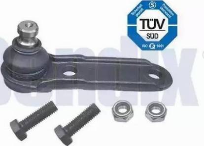 BENDIX 041252B - Шарова опора, несучий / направляючий шарнір autozip.com.ua