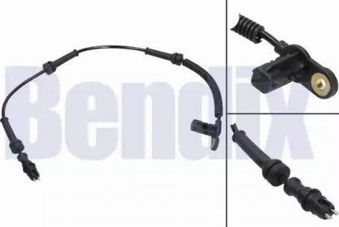 BENDIX 058451B - Датчик ABS, частота обертання колеса autozip.com.ua
