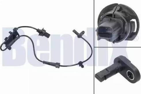 BENDIX 058416B - Датчик ABS, частота обертання колеса autozip.com.ua