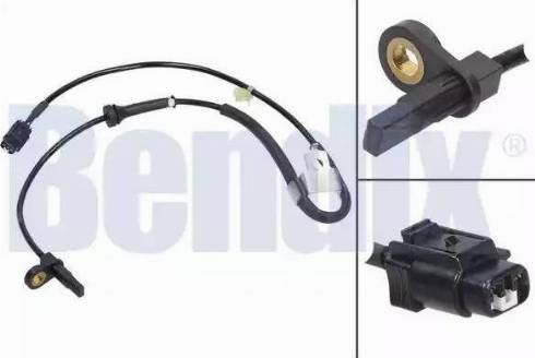 BENDIX 058474B - Датчик ABS, частота обертання колеса autozip.com.ua