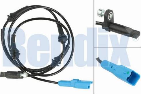 BENDIX 058555B - Датчик ABS, частота обертання колеса autozip.com.ua