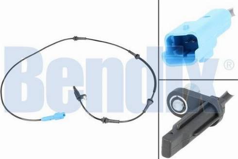 BENDIX 058556B - Датчик ABS, частота обертання колеса autozip.com.ua