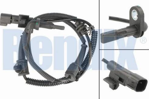 BENDIX Braking 058564B - Датчик ABS, частота обертання колеса autozip.com.ua