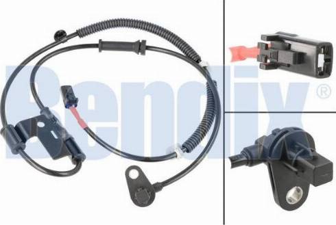 BENDIX 058508B - Датчик ABS, частота обертання колеса autozip.com.ua