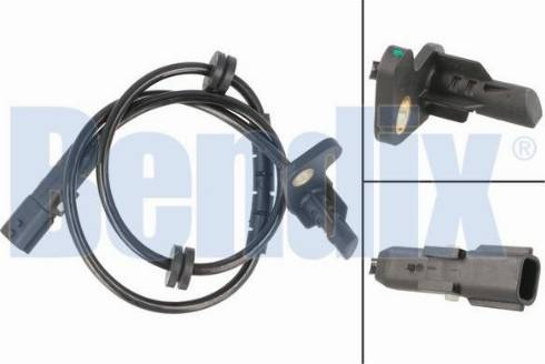 BENDIX Braking 058574B - Датчик ABS, частота обертання колеса autozip.com.ua