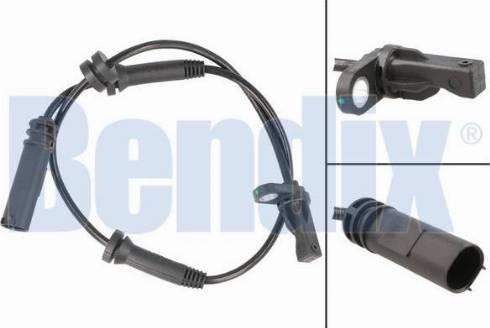 BENDIX 058571B - Датчик ABS, частота обертання колеса autozip.com.ua