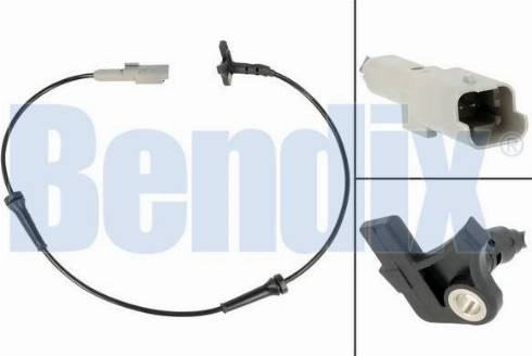 BENDIX 058680B - Датчик ABS, частота обертання колеса autozip.com.ua