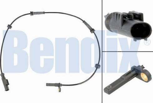 BENDIX 058683B - Датчик ABS, частота обертання колеса autozip.com.ua