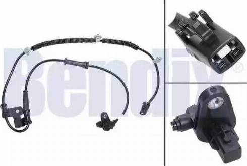 BENDIX 058630B - Датчик ABS, частота обертання колеса autozip.com.ua