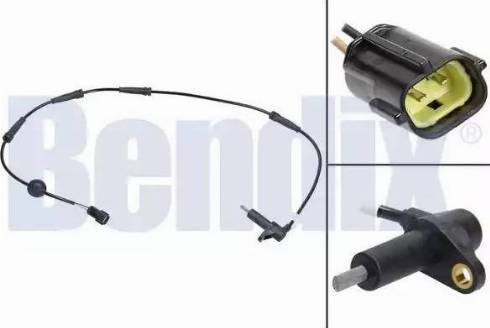 BENDIX 058622B - Датчик ABS, частота обертання колеса autozip.com.ua