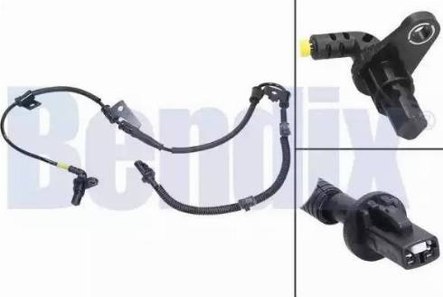 BENDIX 058627B - Датчик ABS, частота обертання колеса autozip.com.ua