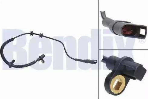 BENDIX Braking 058026B - Датчик ABS, частота обертання колеса autozip.com.ua