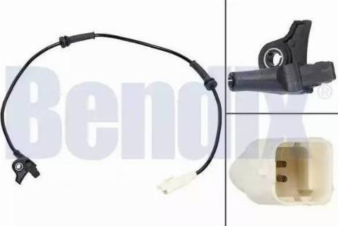 BENDIX 058020B - Датчик ABS, частота обертання колеса autozip.com.ua