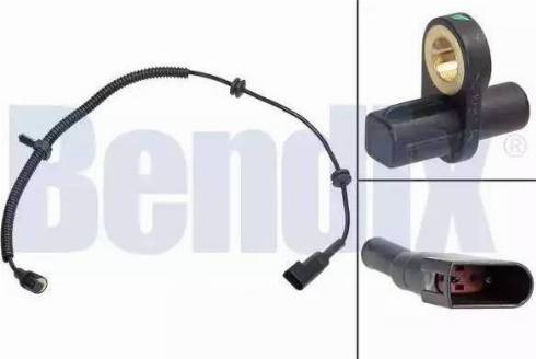 BENDIX Braking 058027B - Датчик ABS, частота обертання колеса autozip.com.ua