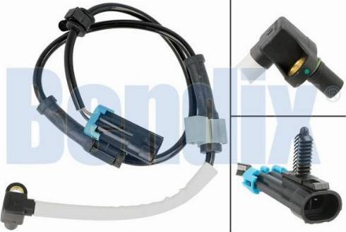 BENDIX 058861B - Датчик ABS, частота обертання колеса autozip.com.ua