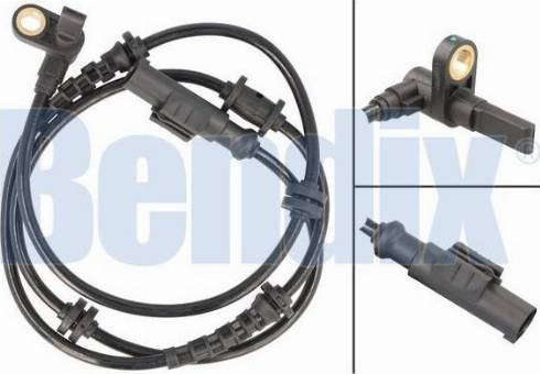 BENDIX Braking 058808B - Датчик ABS, частота обертання колеса autozip.com.ua
