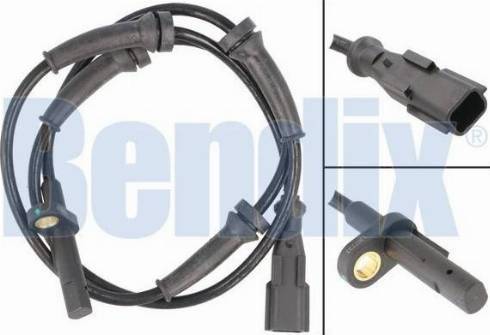 BENDIX 058807B - Датчик ABS, частота обертання колеса autozip.com.ua