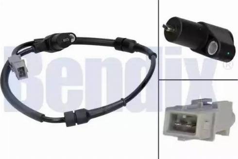 BENDIX 058365B - Датчик ABS, частота обертання колеса autozip.com.ua