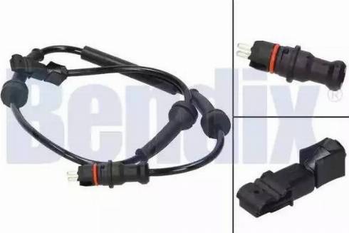 BENDIX 058367B - Датчик ABS, частота обертання колеса autozip.com.ua