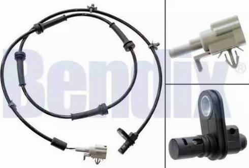 BENDIX Braking 058209B - Датчик ABS, частота обертання колеса autozip.com.ua