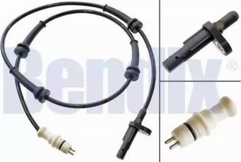 BENDIX 058201B - Датчик ABS, частота обертання колеса autozip.com.ua