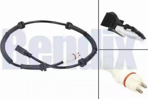 BENDIX 058202B - Датчик ABS, частота обертання колеса autozip.com.ua