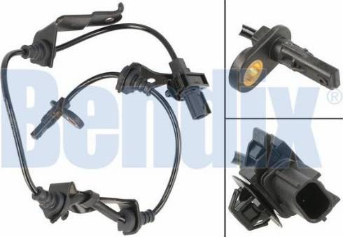 BENDIX 058744B - Датчик ABS, частота обертання колеса autozip.com.ua