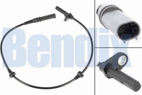 BENDIX 058764B - Датчик ABS, частота обертання колеса autozip.com.ua