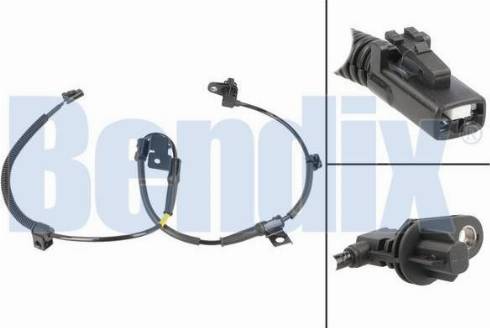 BENDIX 058725B - Датчик ABS, частота обертання колеса autozip.com.ua