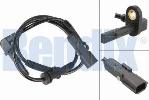 BENDIX Braking 058776B - Датчик ABS, частота обертання колеса autozip.com.ua