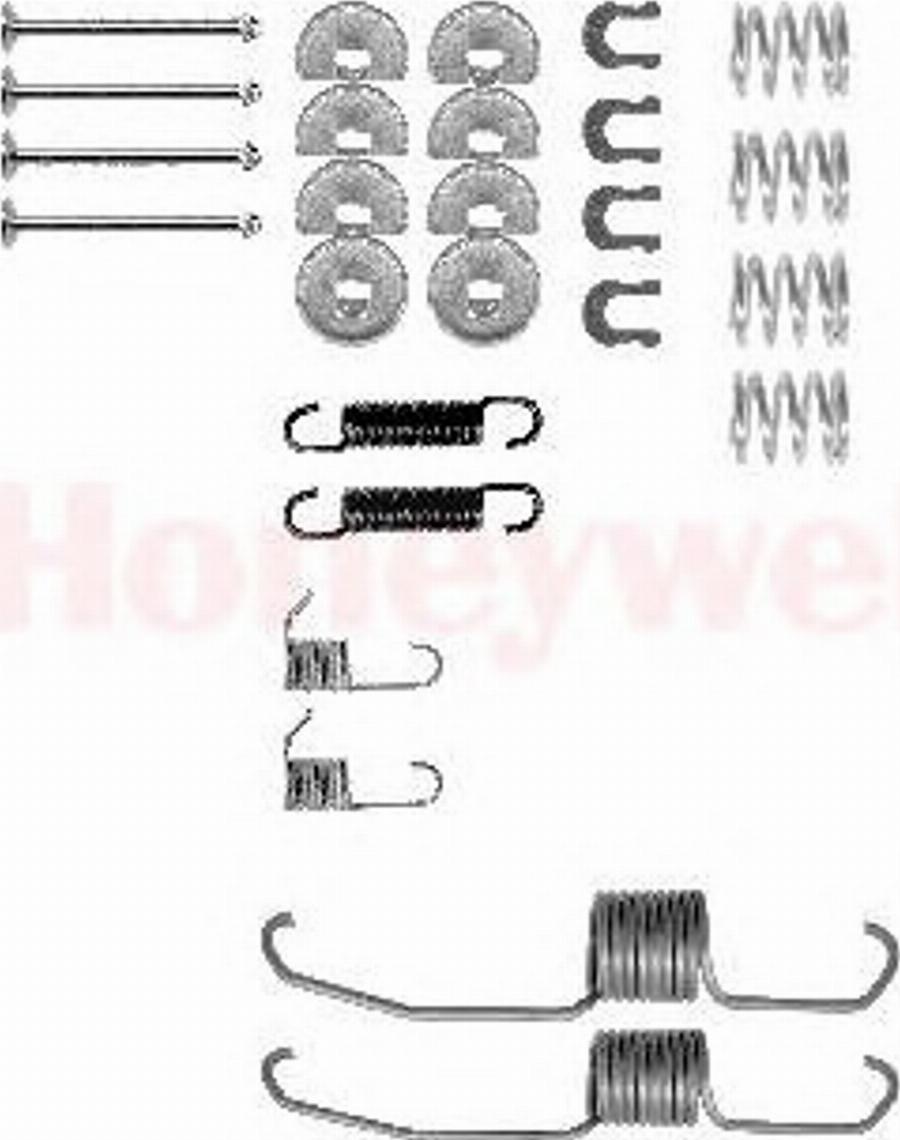 BENDIX 771080B - Комплектуючі, барабанний гальмівний механізм autozip.com.ua