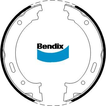 Bendix-AU BS5254 - Комплект гальм, ручник, парковка autozip.com.ua