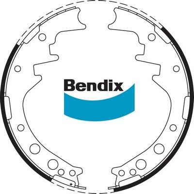 Bendix-AU BS1405 - Комплект гальм, барабанний механізм autozip.com.ua
