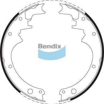 Bendix-AU BS1597 - Комплект гальм, барабанний механізм autozip.com.ua
