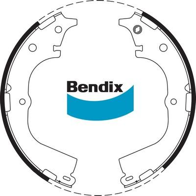 Bendix-AU BS1678 - Комплект гальм, барабанний механізм autozip.com.ua