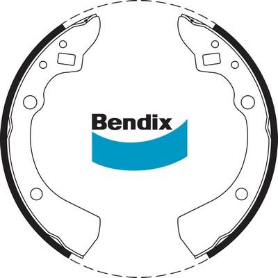 Bendix-AU BS1394 - Комплект гальм, барабанний механізм autozip.com.ua