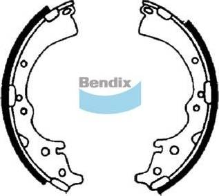 Bendix-AU BS1396 - Комплект гальм, барабанний механізм autozip.com.ua