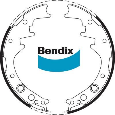 Bendix-AU BS1371 - Комплект гальм, барабанний механізм autozip.com.ua