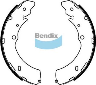 Bendix-AU BS1793 ULT4WD - Комплект гальм, барабанний механізм autozip.com.ua