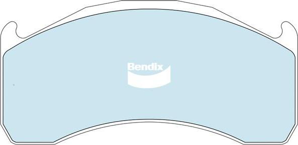 Bendix-AU CVP039 PT - Гальмівні колодки, дискові гальма autozip.com.ua