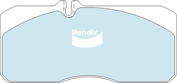 Bendix-AU CVP021 PT - Гальмівні колодки, дискові гальма autozip.com.ua