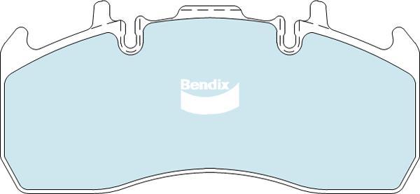 Bendix-AU CVP304PTHD - Гальмівні колодки, дискові гальма autozip.com.ua