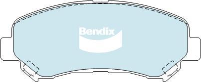 Bendix-AU DB1946 -4WD - Гальмівні колодки, дискові гальма autozip.com.ua