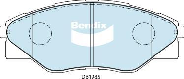 Bendix-AU DB1985 -4WD - Гальмівні колодки, дискові гальма autozip.com.ua