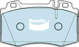 Bendix-AU DB1453 EURO+ - Гальмівні колодки, дискові гальма autozip.com.ua
